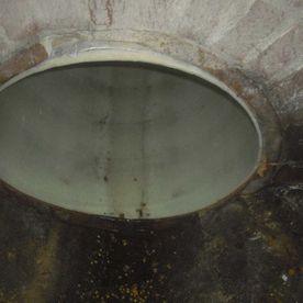 Liner-end seal on a channel - after